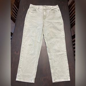 Guess Tapered Mom Jean- Sage Green